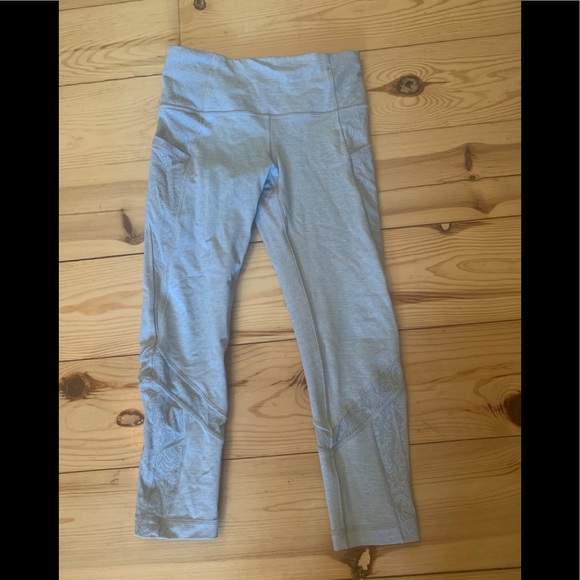 Ivivva cropped grey leggings - Picture 1 of 5